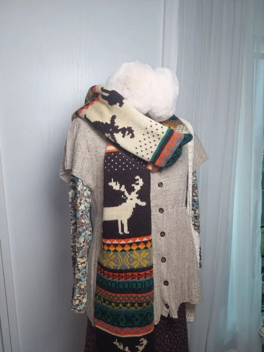 ヴィンテージ森ガール コーデ ロング丈スカート セット