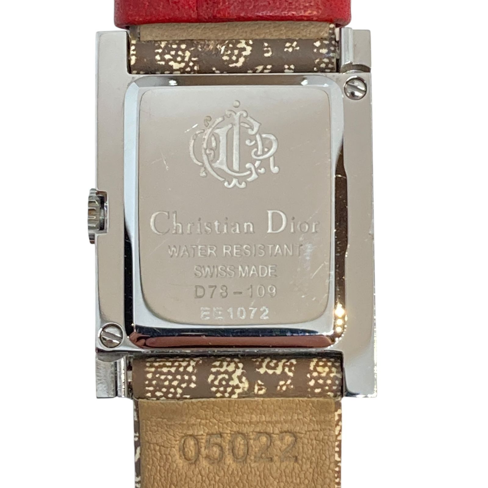 130 クリスチャンディオール　D78-109 マリス　スクエア　腕時計 130 クリスチャンディオール D78-109 マリス スクエア 腕時計