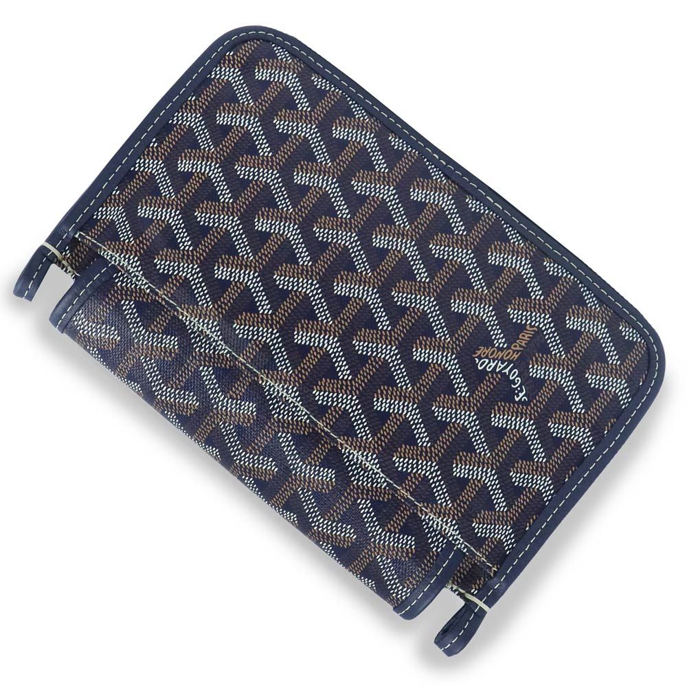 ゴヤール ヘリンボーン プリュメ ポーチウォレット ショルダーバッグ