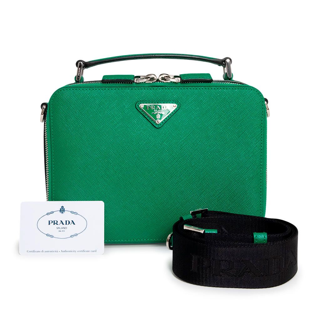 プラダ ブリック 三角ロゴ トライアングル 2Way ショルダー