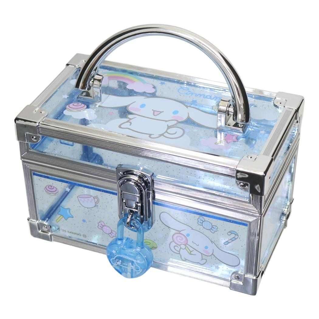 シナモロール コスメボックス 鍵付きミニバニティケース サンリオ