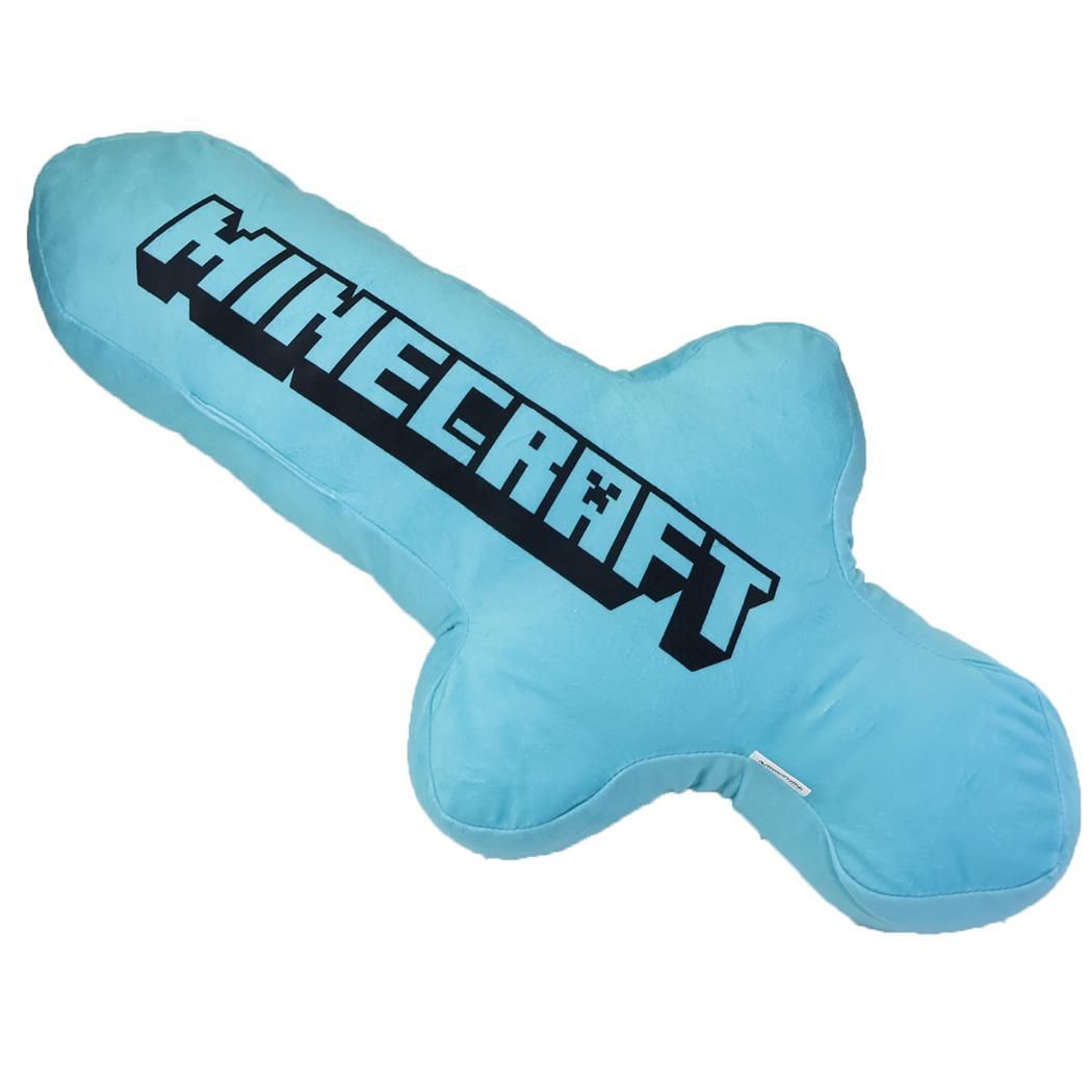 マインクラフト クッション ダイカットクッション ダイヤモンドの剣