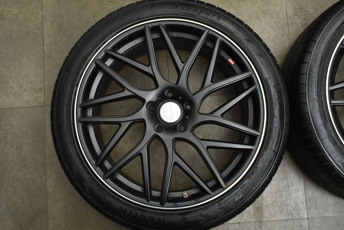 CR V ハリアー アルファード などに マイスター キャンティ 20 in 8 5 J 52 PCD 114 3 ネオリン ネオスポーツ 245 45 R RAV 4