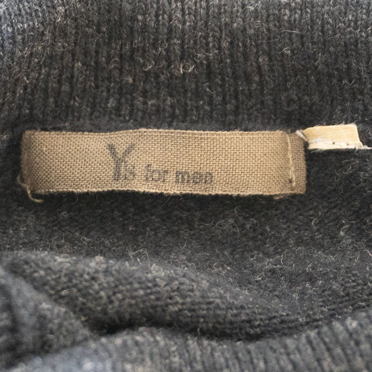 アーカイブ】Y's for men【タートルネック ウール ニット】 YOHJI