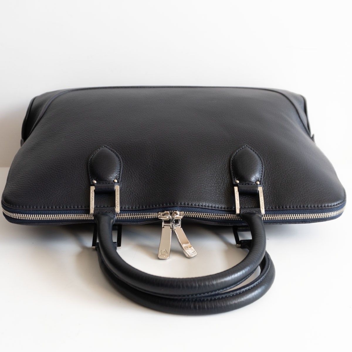 美品】PELLE MORBIDA【Maiden Voyage ラウンド ブリーフケース