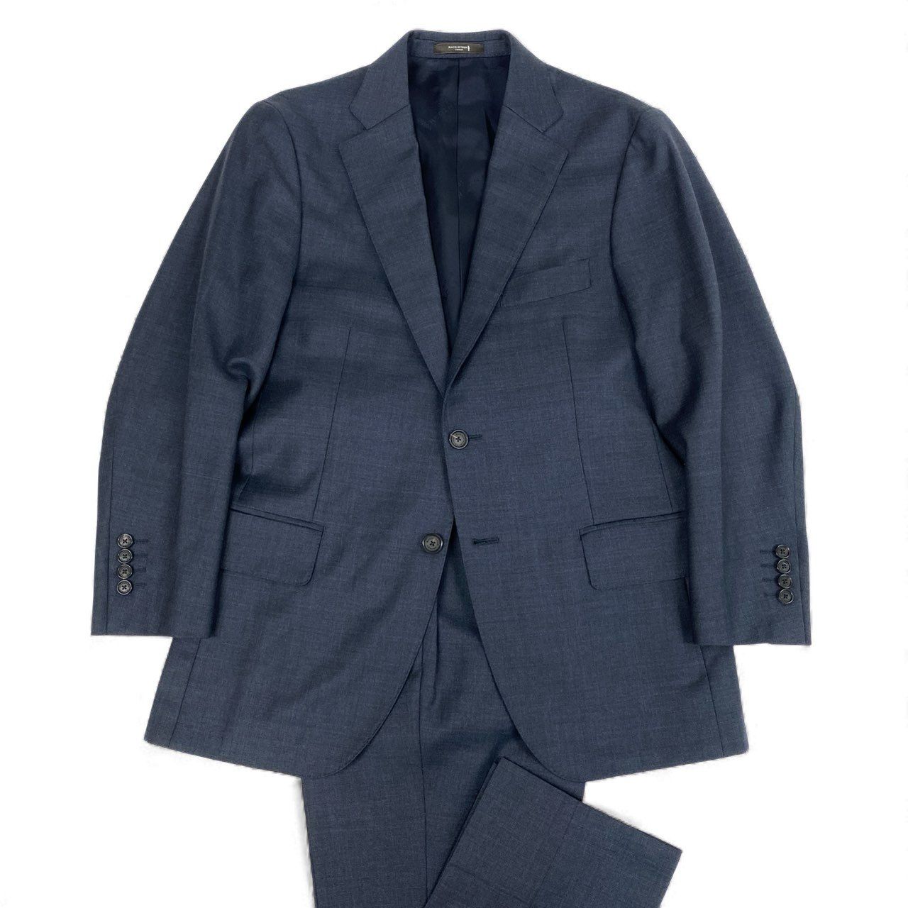 6 L 17 LONDON マッキントッシュ スーツセットアップ テーラードジャケット スラックス 36 Rサイズ ネイビー メンズu 02 t