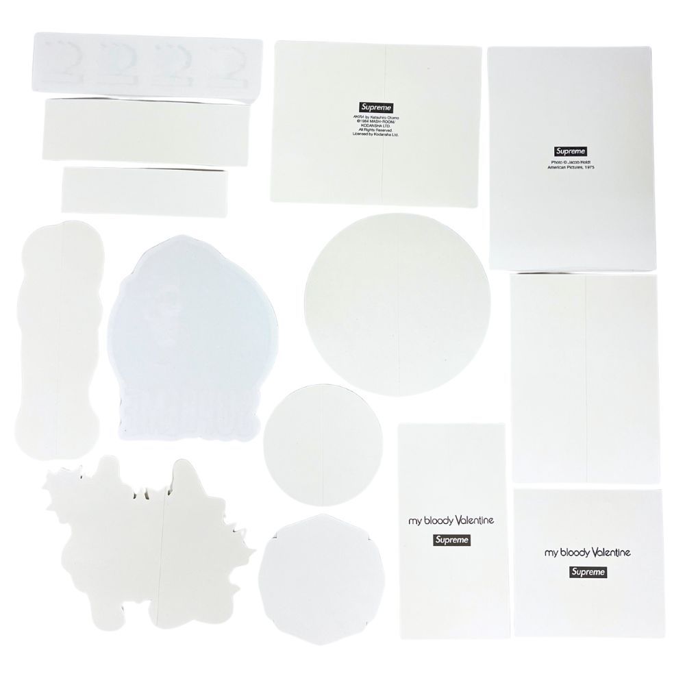 シュプリームステッカーセット Supreme（シュプリーム） 10枚セット 定番☆Supreme ステッカー