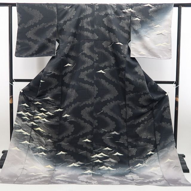  ❁tomihisa❁ 金糸刺繍 着物 古今の風にその身を重ね人それぞれに物語る 正絹 仕付け糸付 訪問着 7422 訪問着 付け下げ 着物