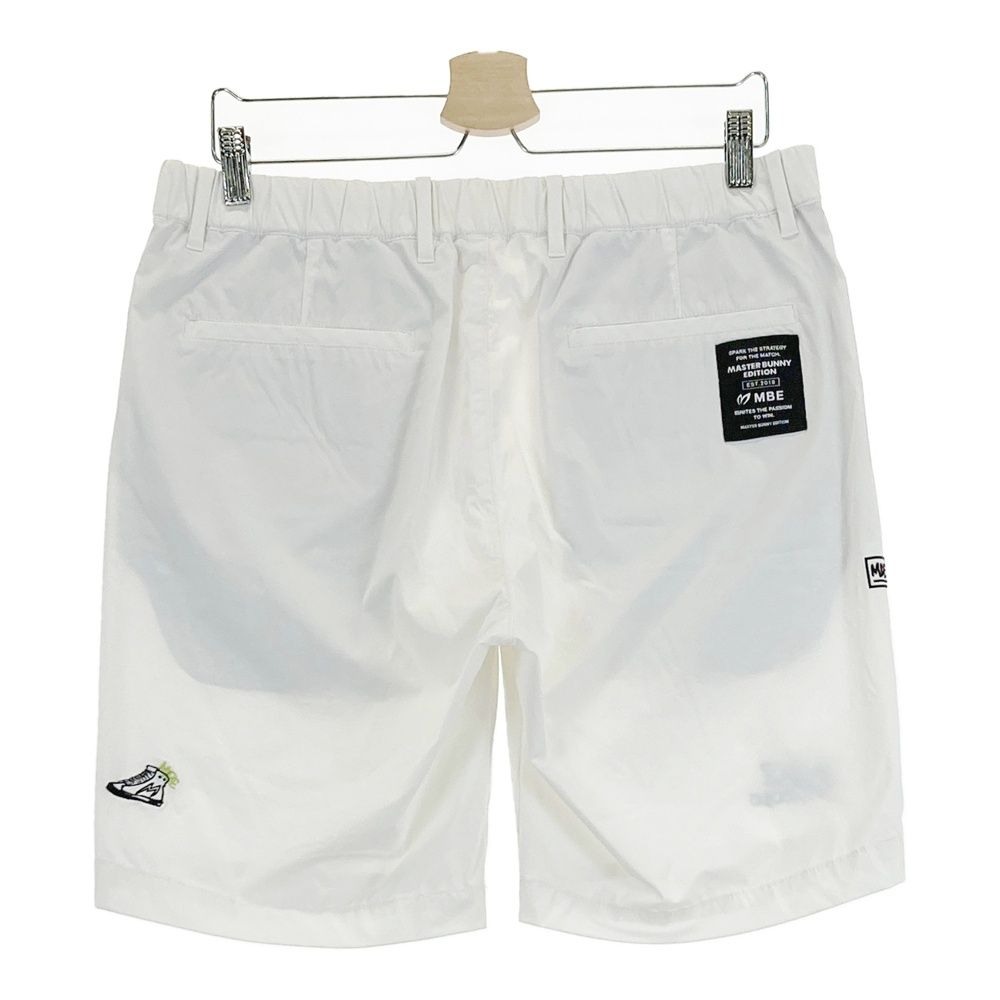 サイズ 6 MASTER BUNNY EDITION マスターバニーエディション ハーフパンツ ホワイト系 ゴルフウェア メンズ ストスト