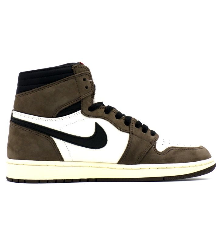 ナイキ NIKE × トラヴィス スコット Travis Scott AIR JORDAN 1 RETRO HIGH OG CD 4487 100 エア ジョーダン ハイ スニーカー f 29050