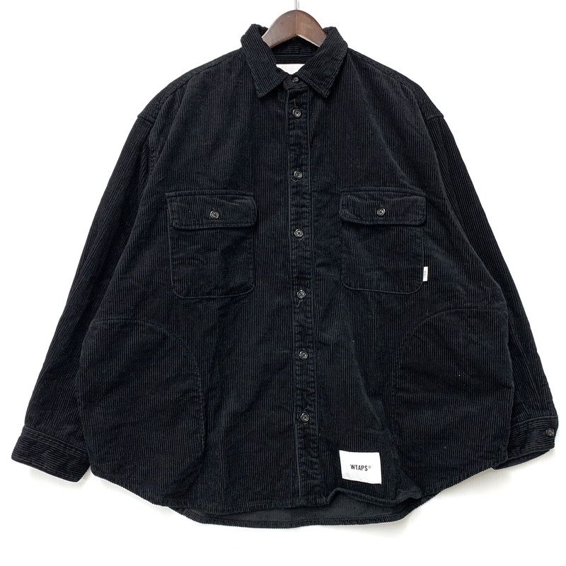 品 WTAPS ダブルタップス 242 WVDT SHM 05 24 AW WCPO LS COTTON ダブルシーピーオー ロングスリーブ コットン コーデュロイ 142 251217 cs izu