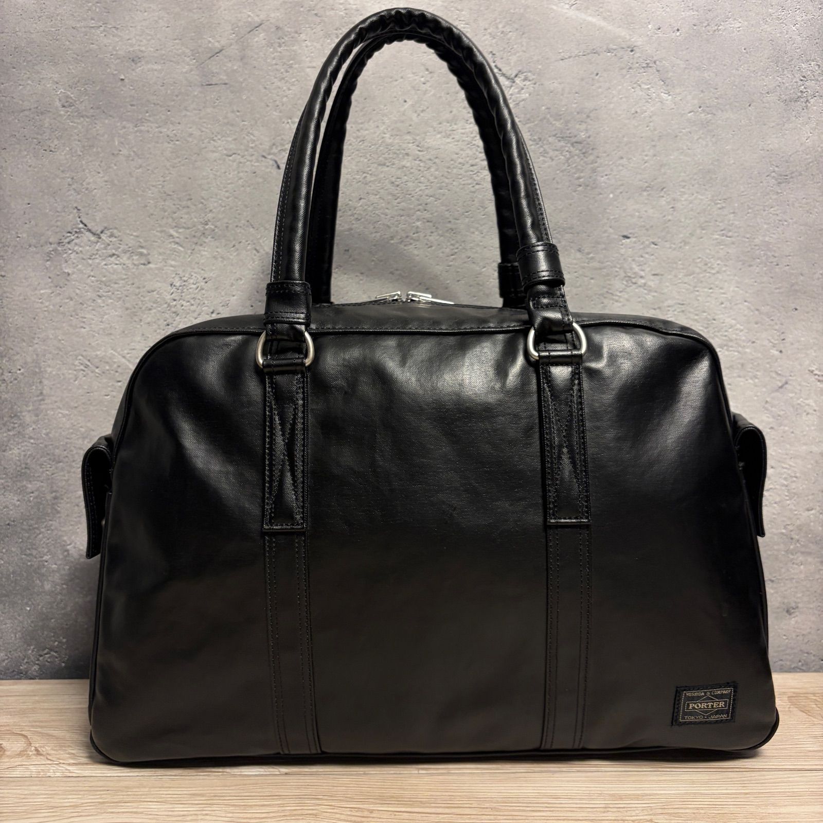PORTER ポーター フリースタイル ボストンバッグ ブラック 吉田カバン ビジネス 旅行 メンズ