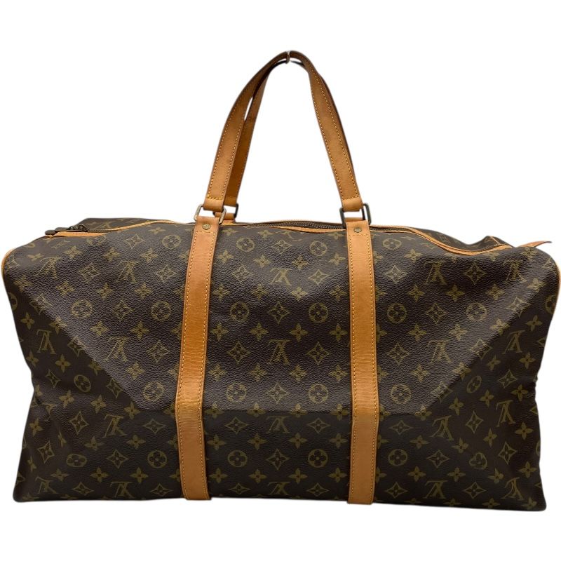 ルイ ヴィトン LOUIS VUITTON サックスープル55 M 41622 ブラウン モノグラム ユニセックス ボストンバッグ
