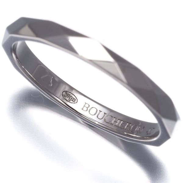 ブシュロン リング ファセット スモール 47号 Pt950 #182406 - メルカリ