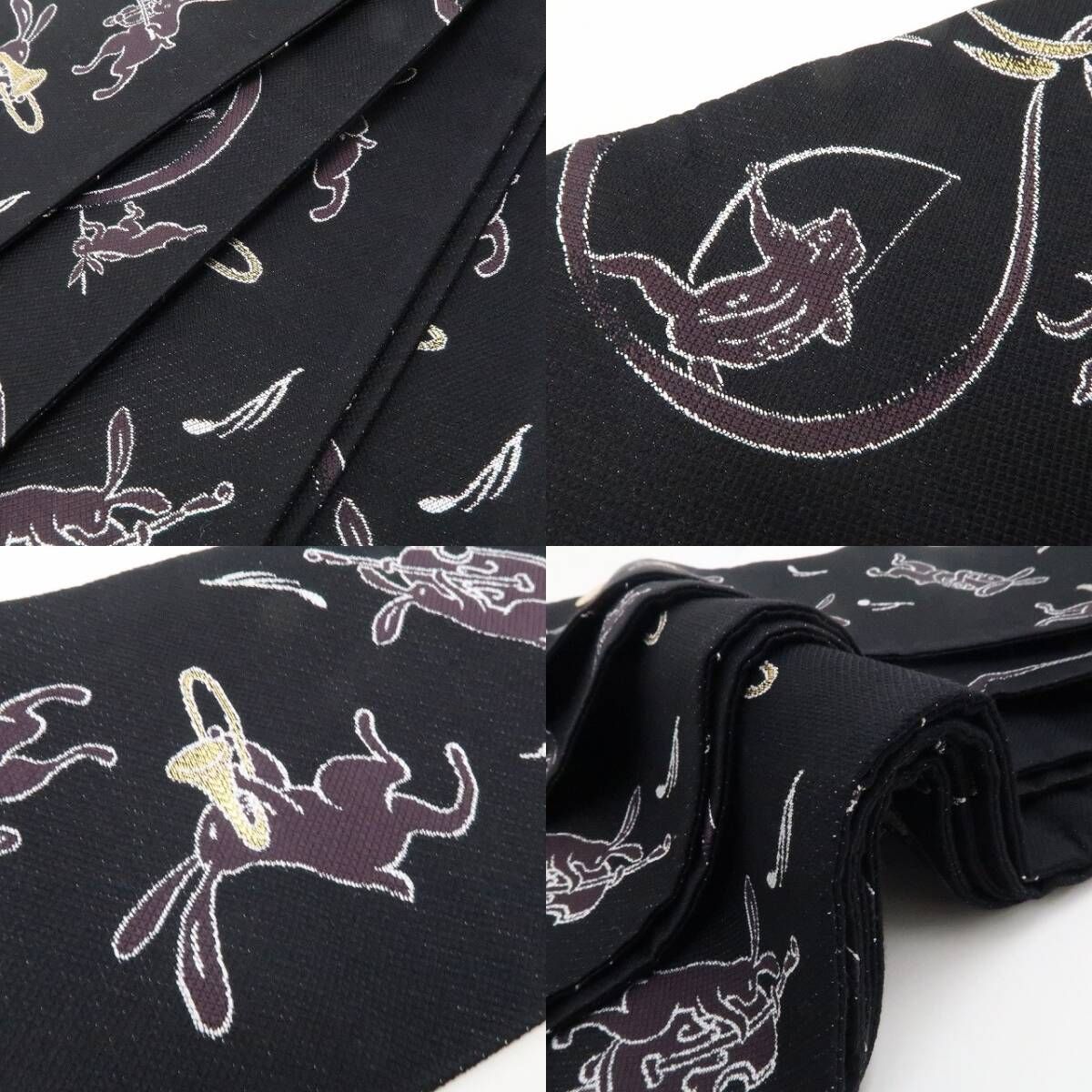 ❁tomihisa❁新品 佐々木染織謹製 鳥獣戯画 リバーシブル 着物 浴衣