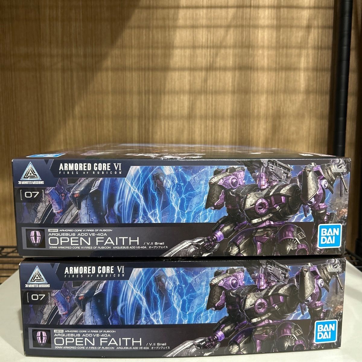30 MM ARMORED CORE 6 FIRES OF RUBICON ADD VE 40 A オープンフェイス