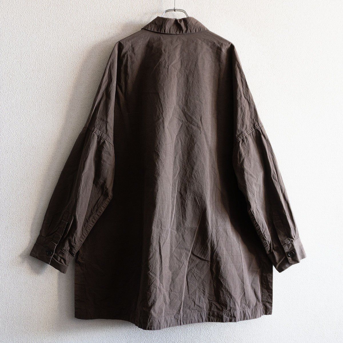 美品】 CASEY CASEY 【SUN SHIRT PAPER COTTON/18HC252】L オーバー