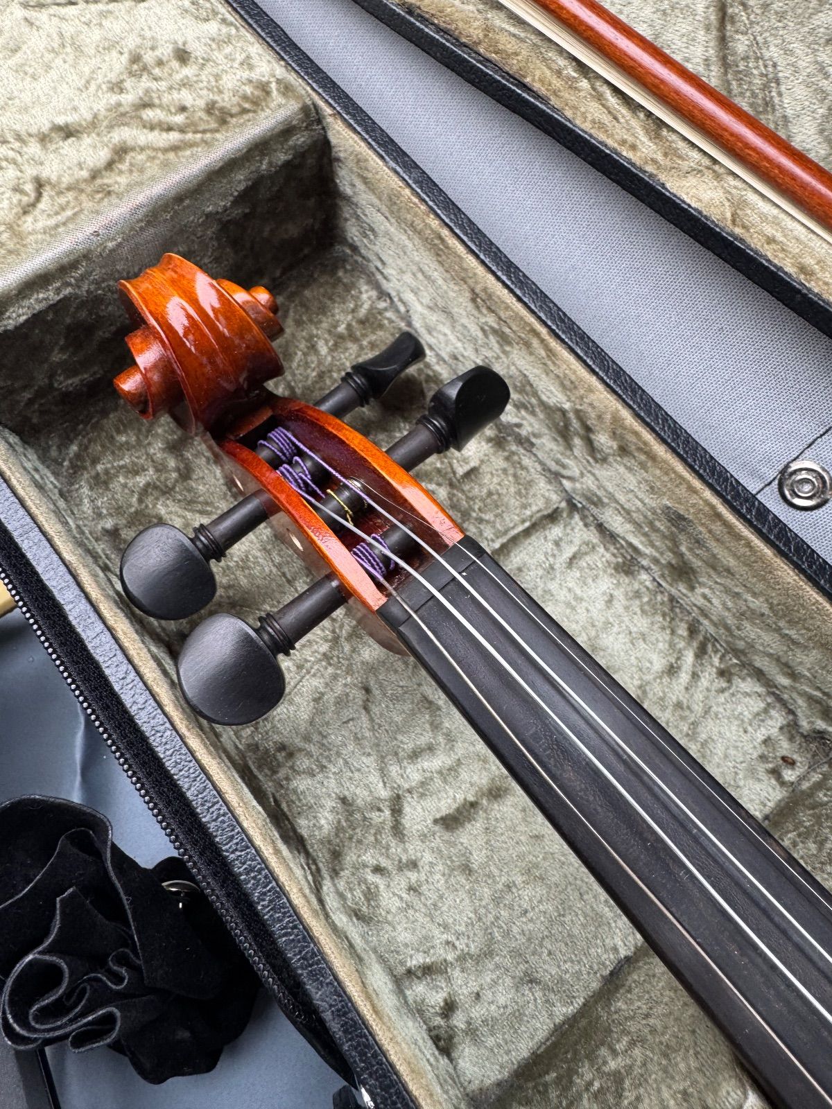 K.SHIMORA NO.80 2019年製 バイオリン 弓 ケース付属 - メルカリ