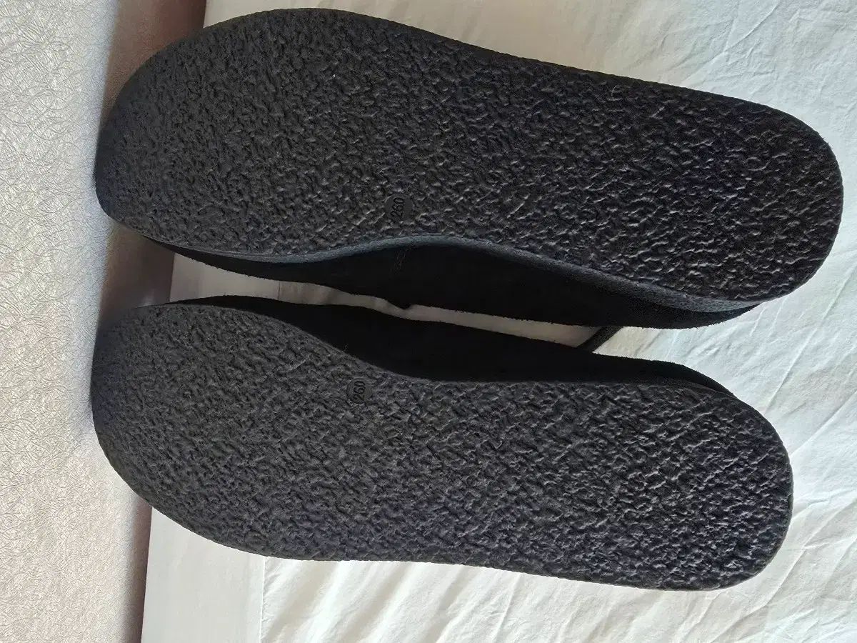  260 ジーユー GU モカシンシューズ ブラック スニーカー 靴