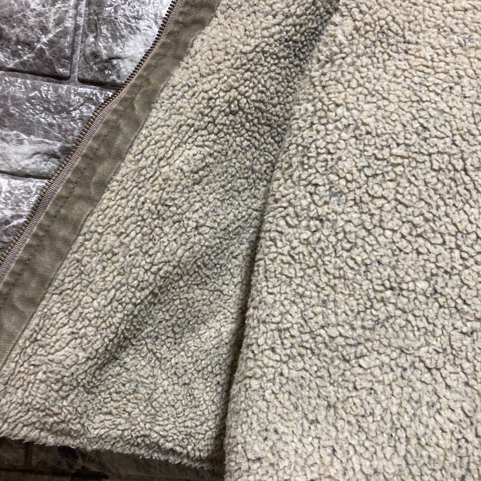 CARHARTT ボア ベスト L USA製 カーハート VEST ボアベスト ⑤ - メルカリ