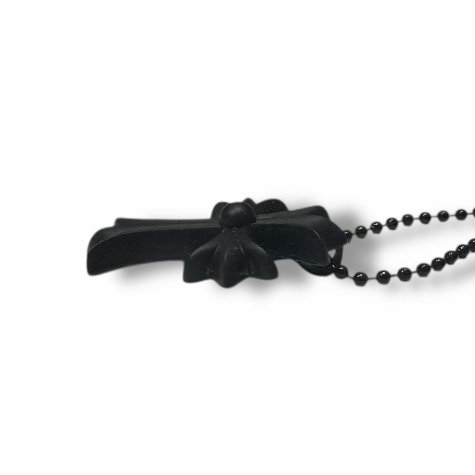 アクセサリー Chrome Hearts Rubber Small CH Cross 未使用 CHROME HEARTS Rubber Small CH Cross Silicon Necklace CH