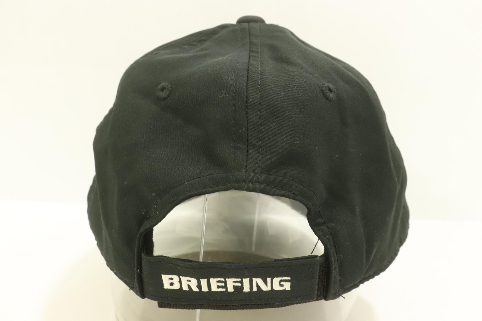 中古】 BRIEFING メンズキャップ -- MS INITIAL CAP BRIEFING -- 黒