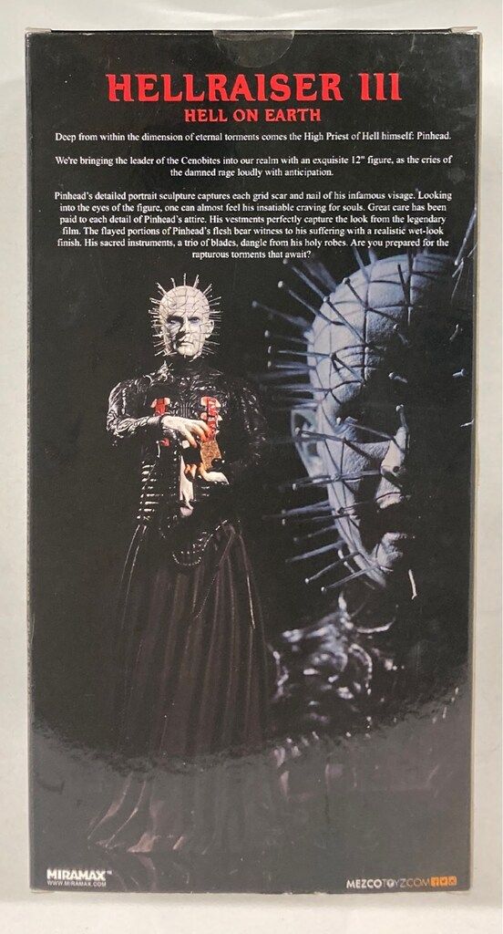 MEZCO FIGURE PINHEAD ブラッディスプラッター 12インチ