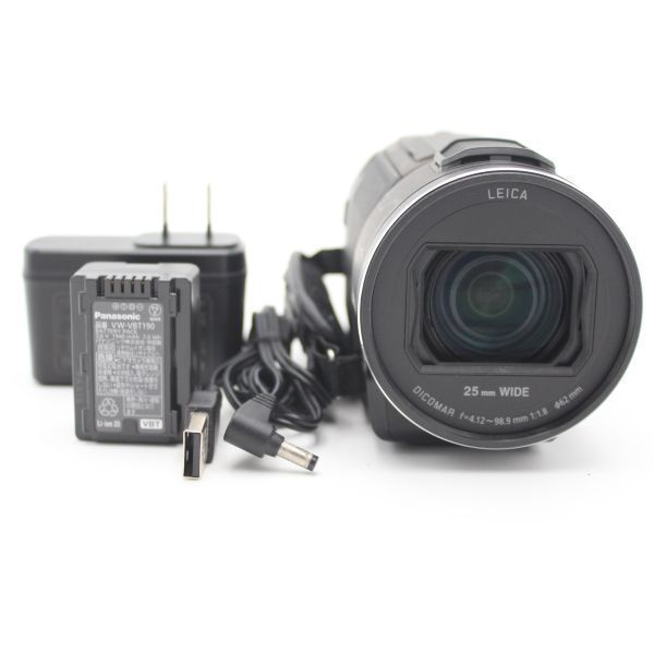 □良品□ PANASONIC パナソニック 4K ビデオカメラ VX1M ブラウン HC