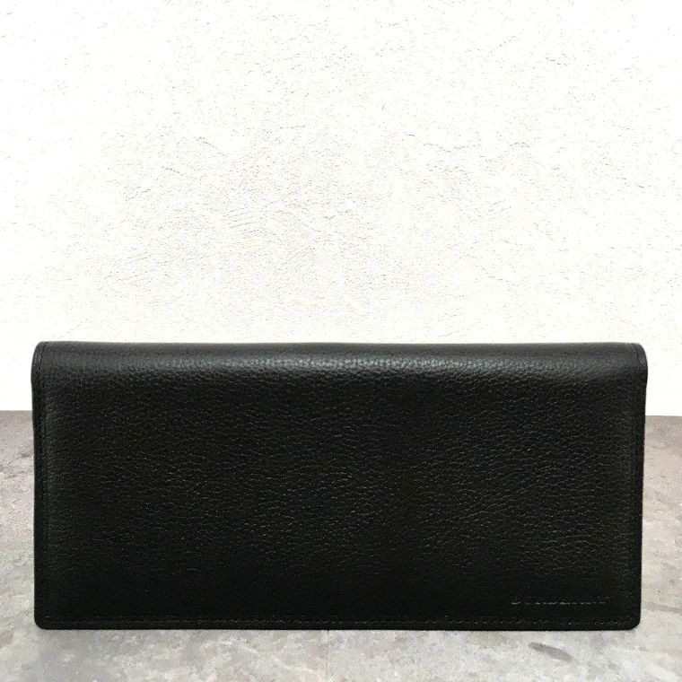 み 長財布 ブラック ノバチェック き 569