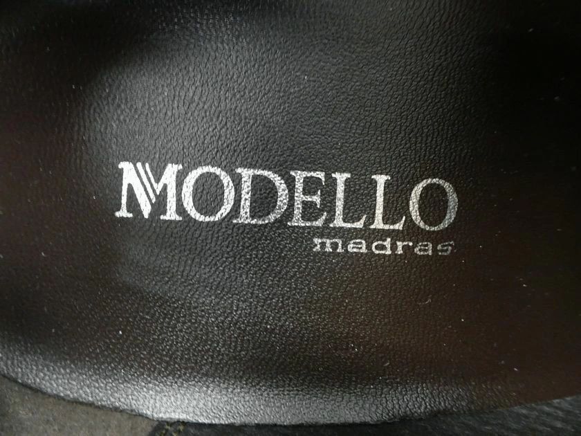 MODELLO モデロ Madras マドラス 本革 Uチップ レザーシューズ ローファー  コインローファー スリッポン ビジネスシューズ 革靴 DM5127 定1.7万 ブラック 24.5▲032▼20422k24 thumbnail 8