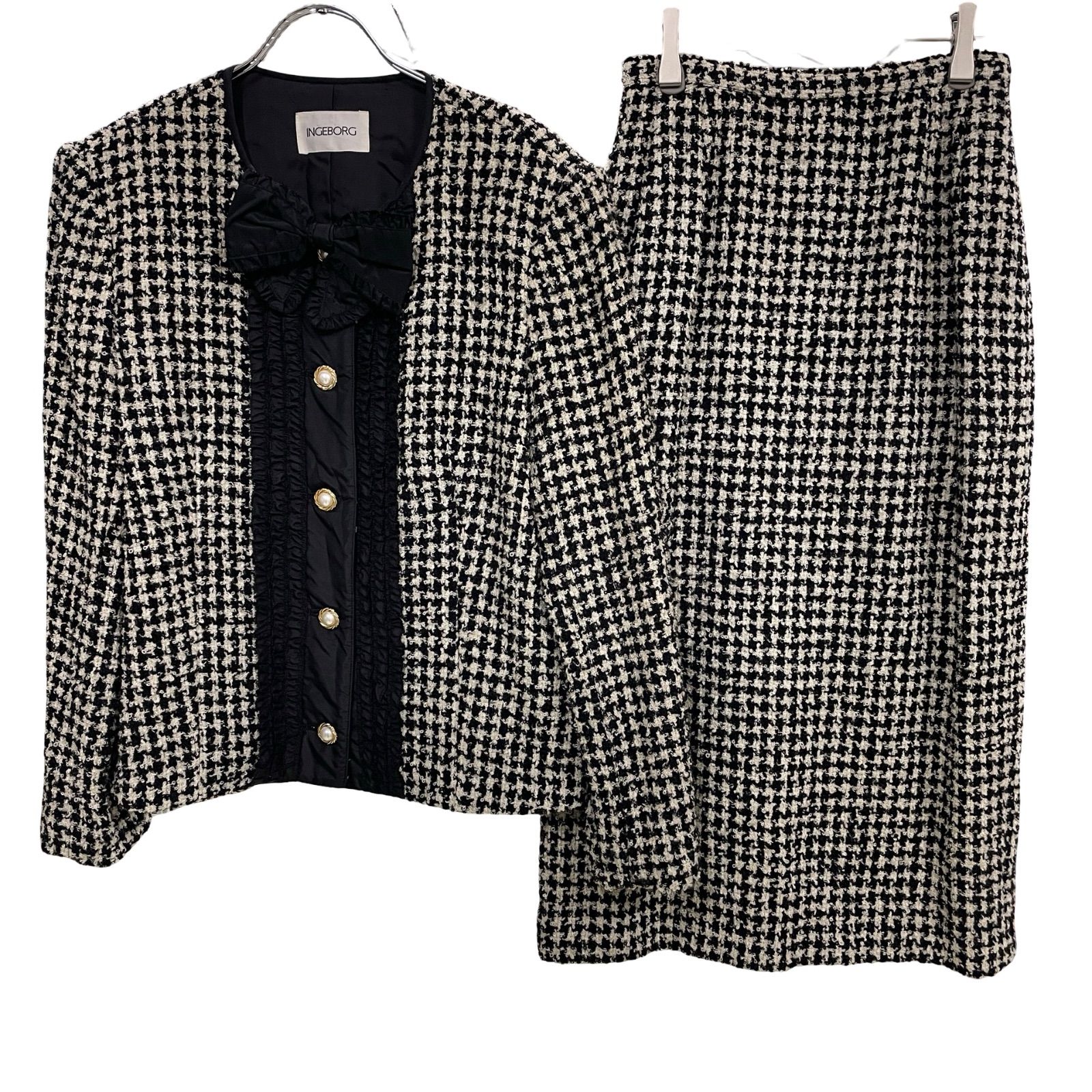 インゲボルグ スカートジャケット OG29 INGEBORG インゲボルグ セットアップ ジャケット ロングスカート