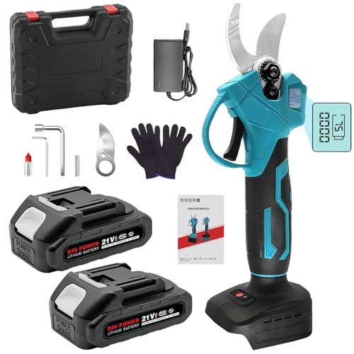 新品】【2025年新モデル】電動剪定バサミ 剪定バサミ 21V切断径30mmの