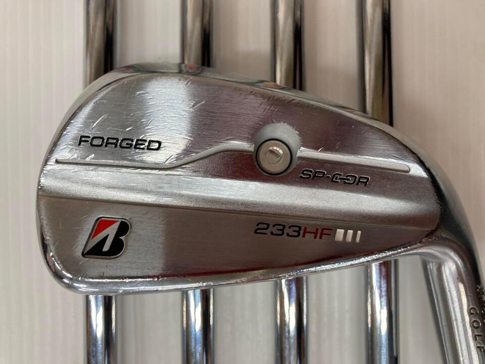 ブリヂストン 233HF forged アイアンセット 6本 BRIDGESTONE GOLF ブリヂストン BSG 233HF ゴルフ アイアンセット N.S.