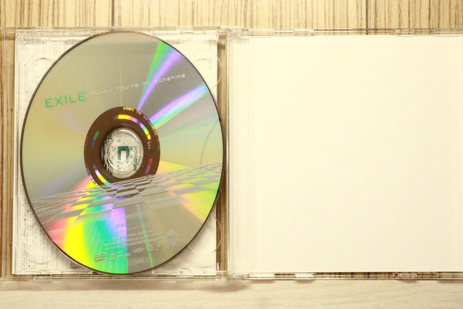 国内盤CD☆エグザイル/EXILE□ Pure / You're my sunshine(DVD付 国内盤CD☆エグザイル/EXILE□ Pure / You're my sunshine(DVD付