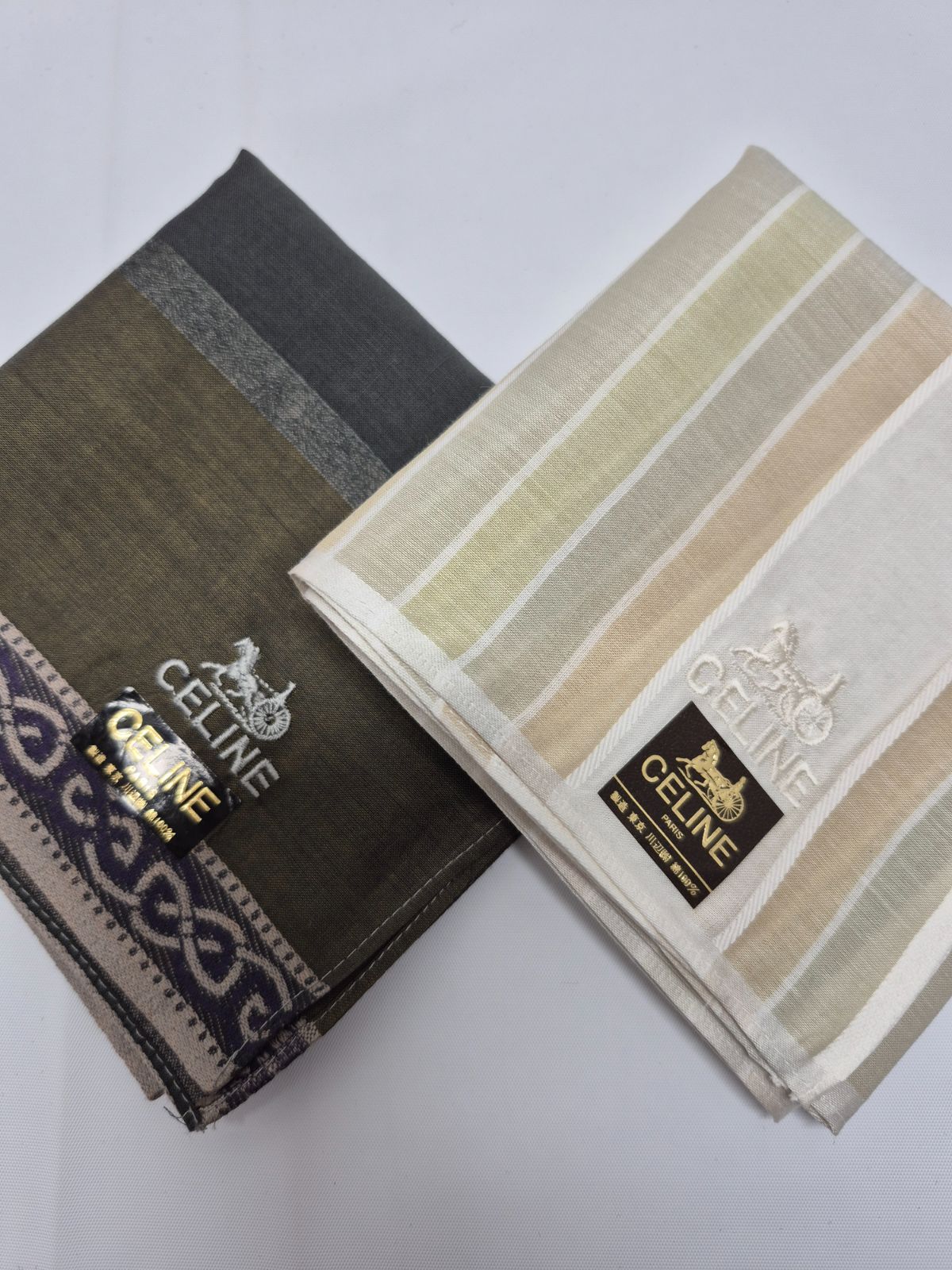 CELINE &  ハンカチセット　10枚 CELINE ハンカチセット - メルカリ