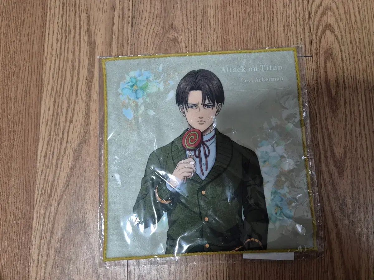 進撃の巨人 セリフタオル WIT STUDIO リヴァイ 進撃の巨人 ファイナルシーズン リヴァイ ハンドタオル タレントグッズ