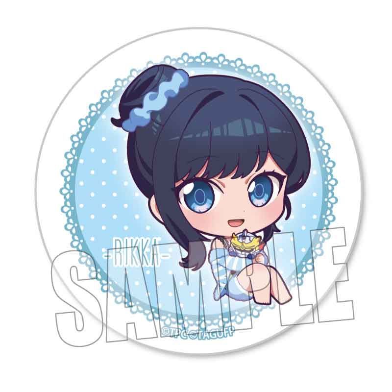 宝多六花(デフォルメ) トレーディング缶バッジ グリッドマン