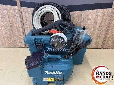 □【中古】makita マキタ MHW080D 充電式高圧洗浄機 36V(18V+18V) 本体