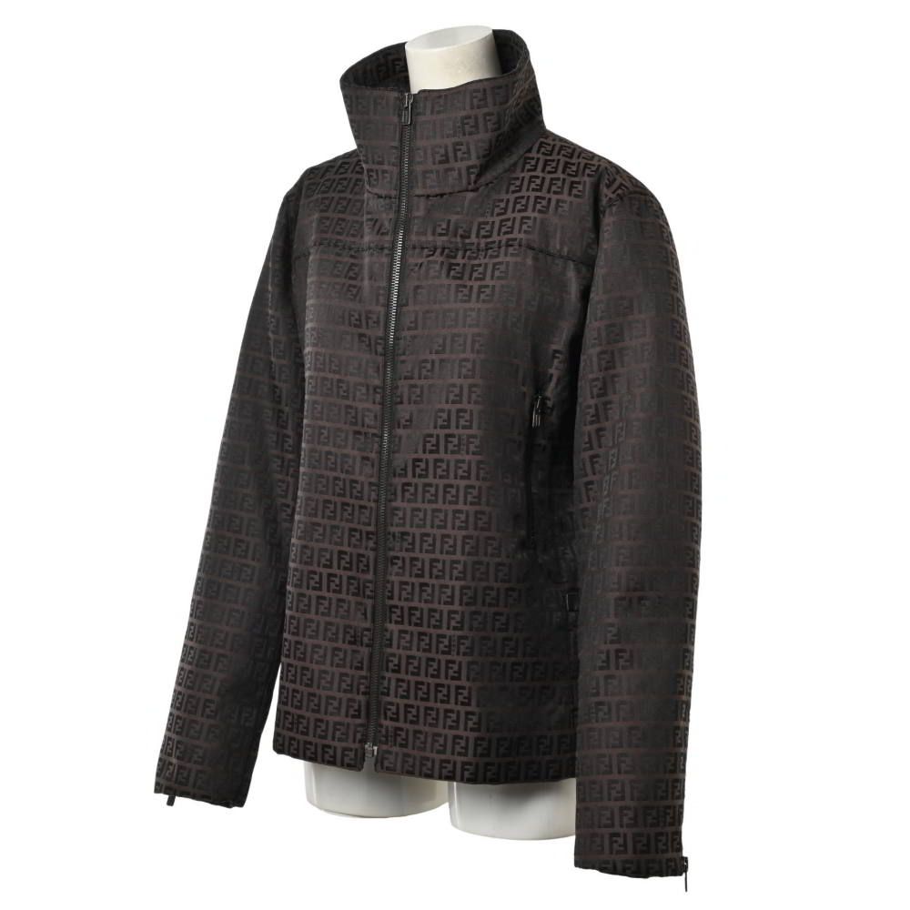 FENDI ナイロンジャケット FENDI ズッキーノ ジップアップ ナイロン ジャケット - メルカリ
