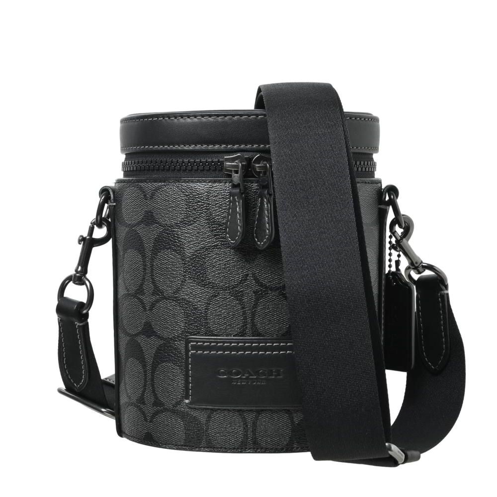 COACH パレル シグネチャー レザー クロスボディ ショルダー バッグ