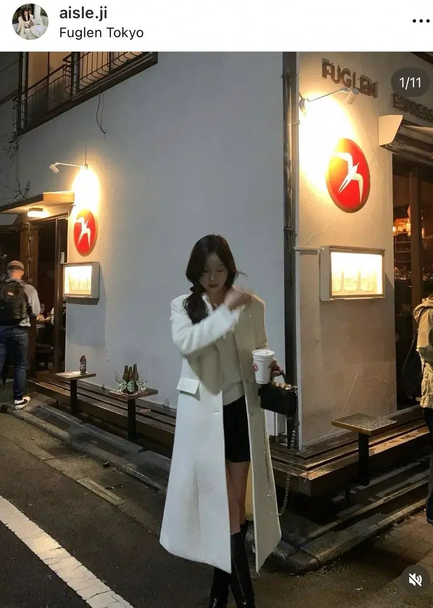 アイル製作 ロング ブークレコート