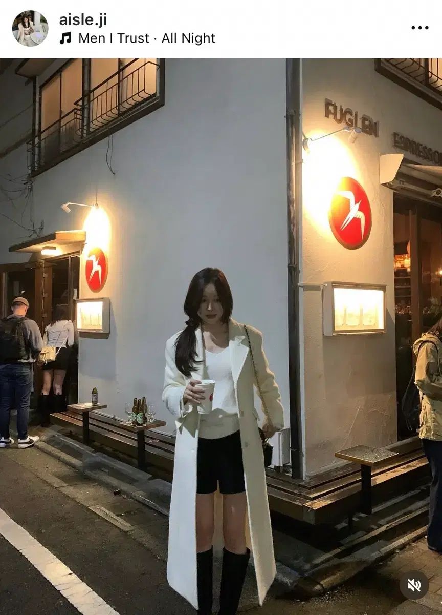 アイル製作 ロング ブークレコート