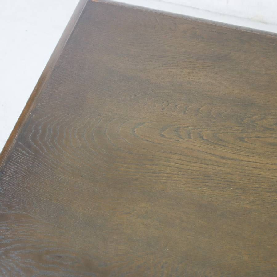 神戸洋家具 永田良介商店 挽物装飾 ナラ材 センターテーブル 幅120cm