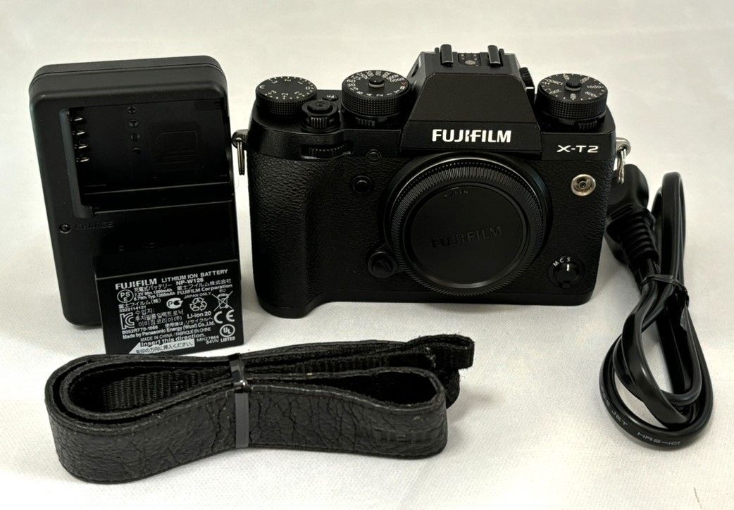 フジフイルム X T 2 ボディ ブラック 黒 ミラーレス一眼
