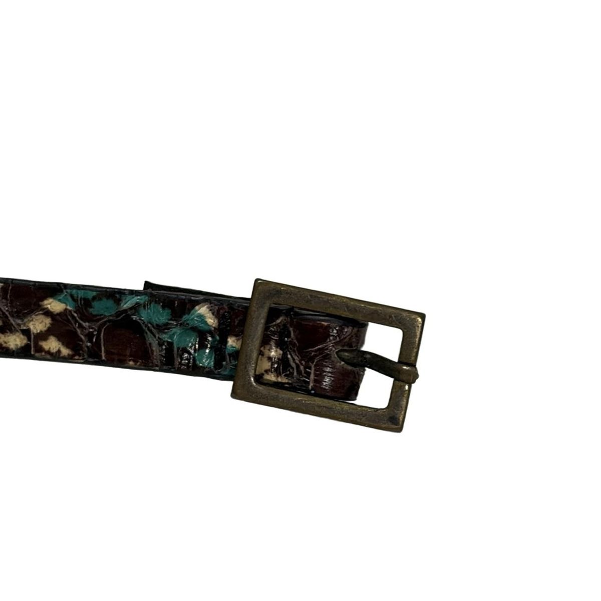 DRIES VAN NOTEN(ドリスヴァンノッテン) ベルト 75 - ピンク×ダーク