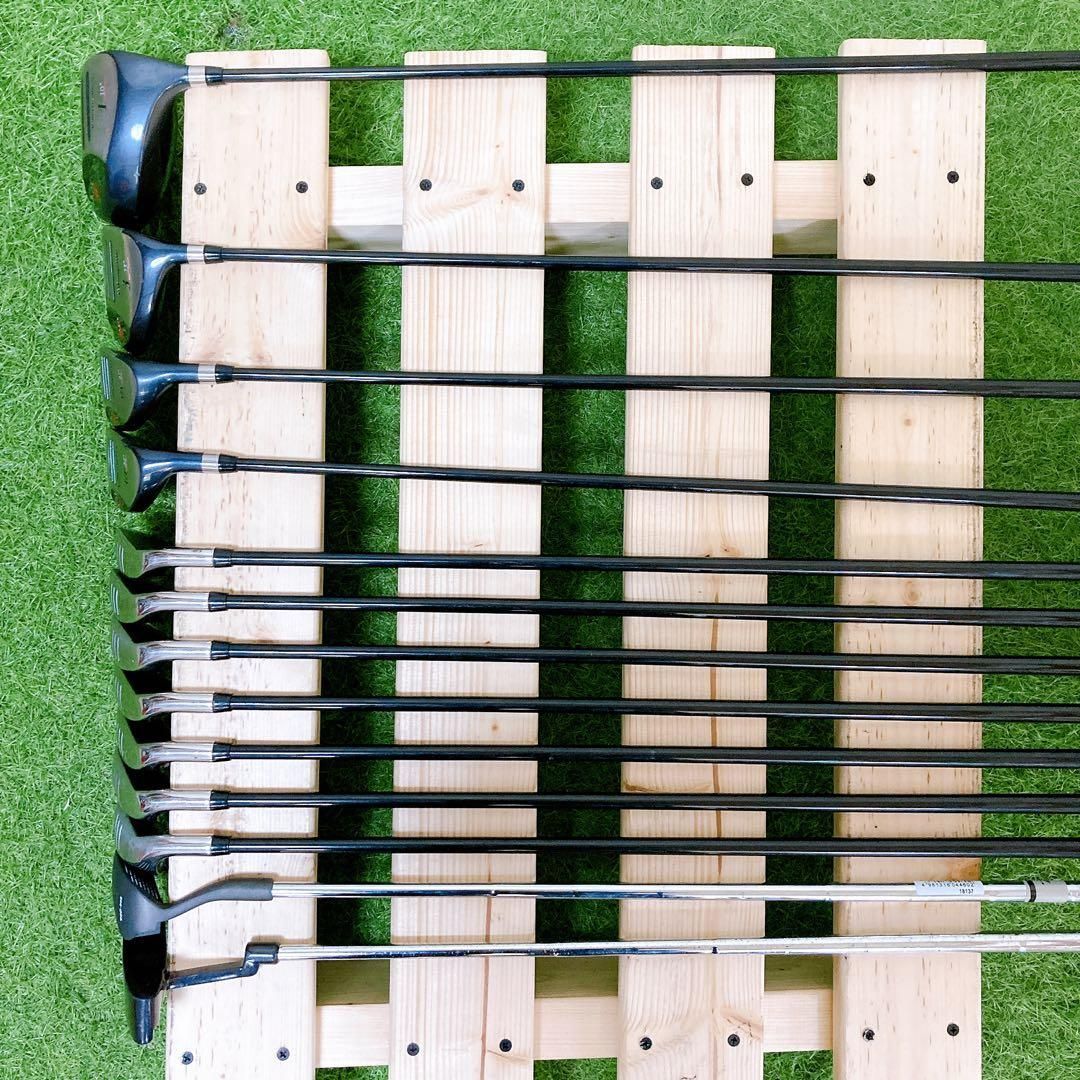 3.初心者オススメ　ゴルフクラブ　メンズセット　右利き　13本　FLEX R Y389☆メンズ13本FLEX-SR.S☆ゴルフクラブセット☆初心者 右利き