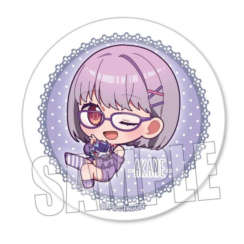 新条アカネ(デフォルメ) トレーディング缶バッジ グリッドマン