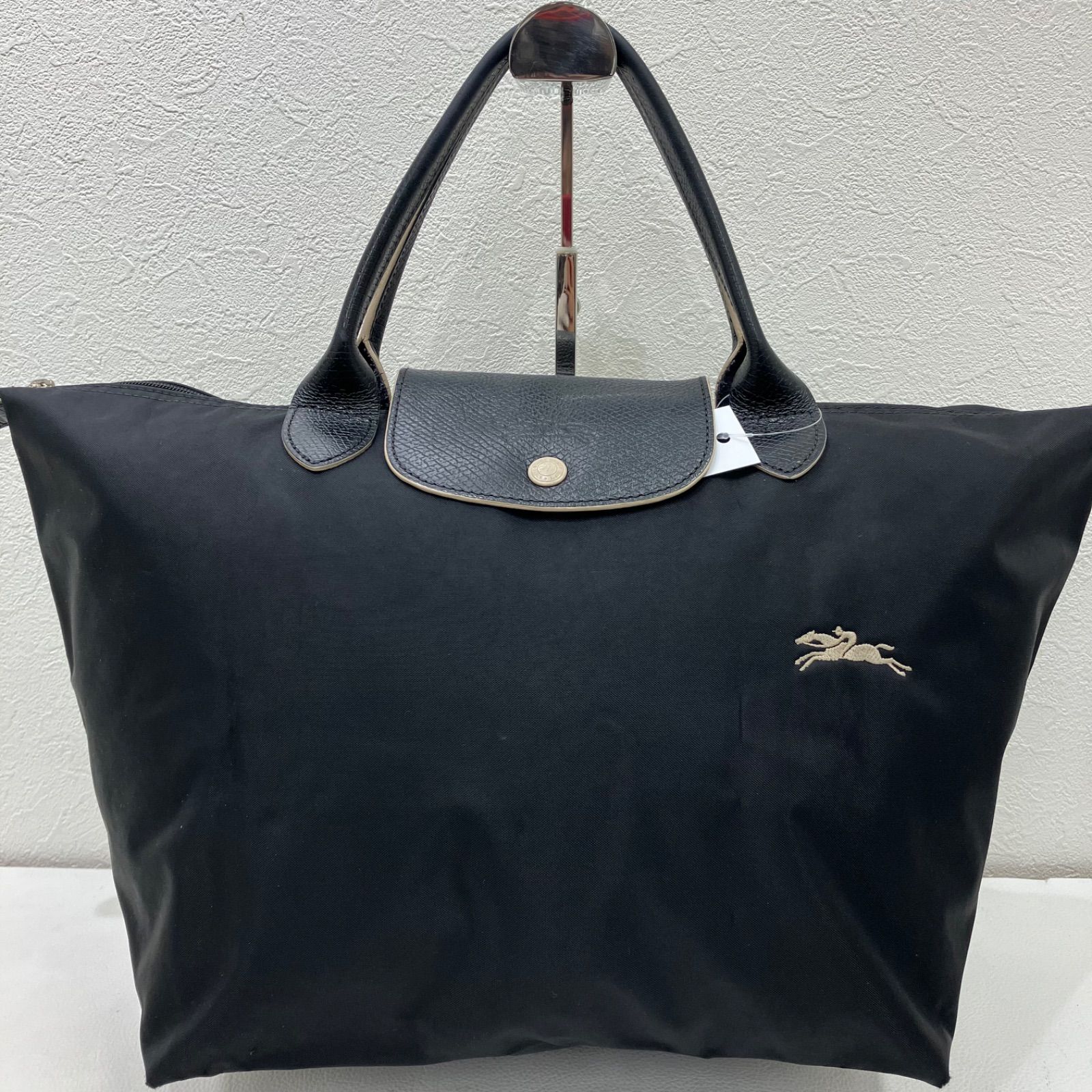 7644 LONGCHAMP ロンシャン ハンドバッグ ルプリアージュ ホース 馬