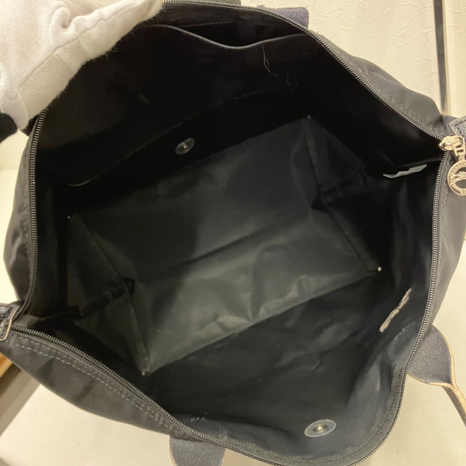 7644 LONGCHAMP ロンシャン ハンドバッグ ルプリアージュ ホース 馬