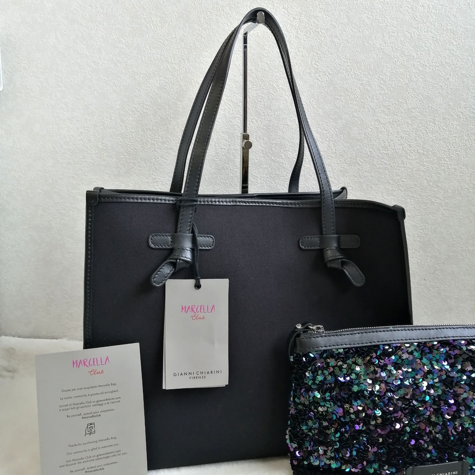 未使用タグ付☆ジャンニキアリーニ トートバッグ マルチェッラ M